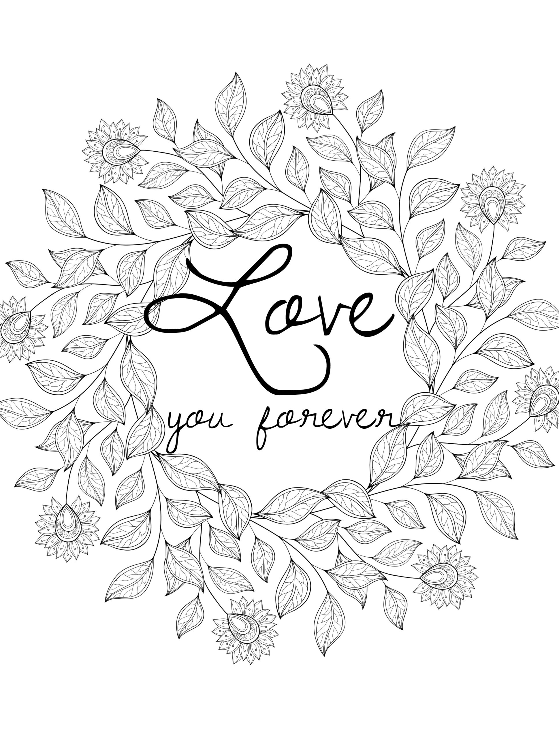 Coloring Pages Valentines Day