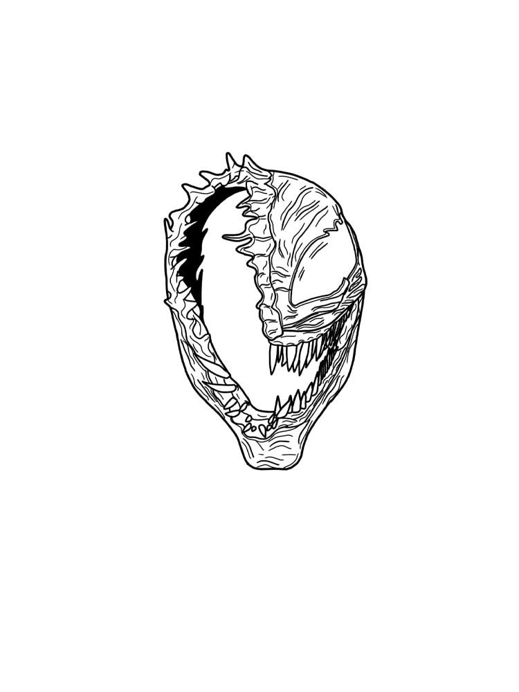 Venom Coloring Pages