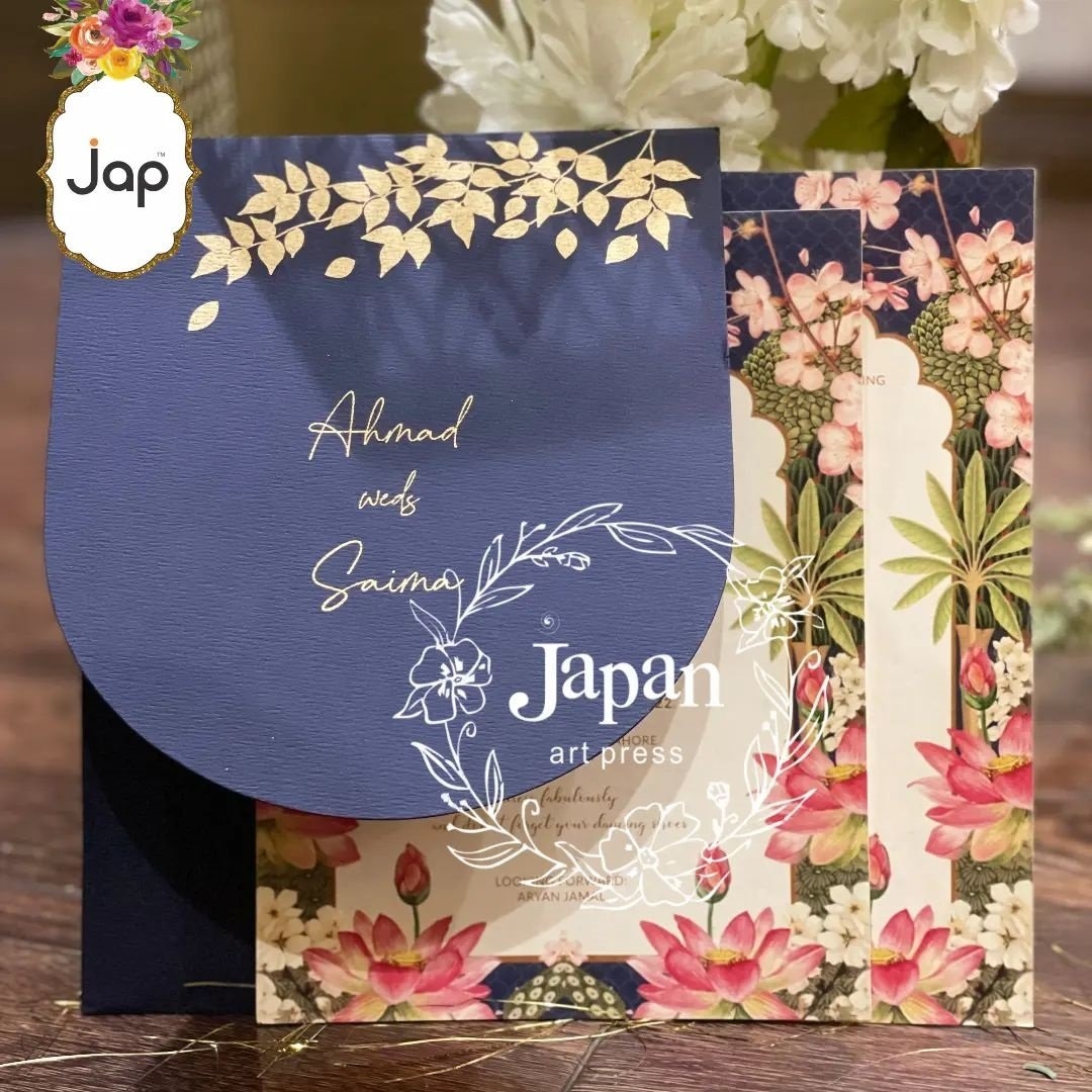 Wax Seal Floral Invitation Japan Art Press