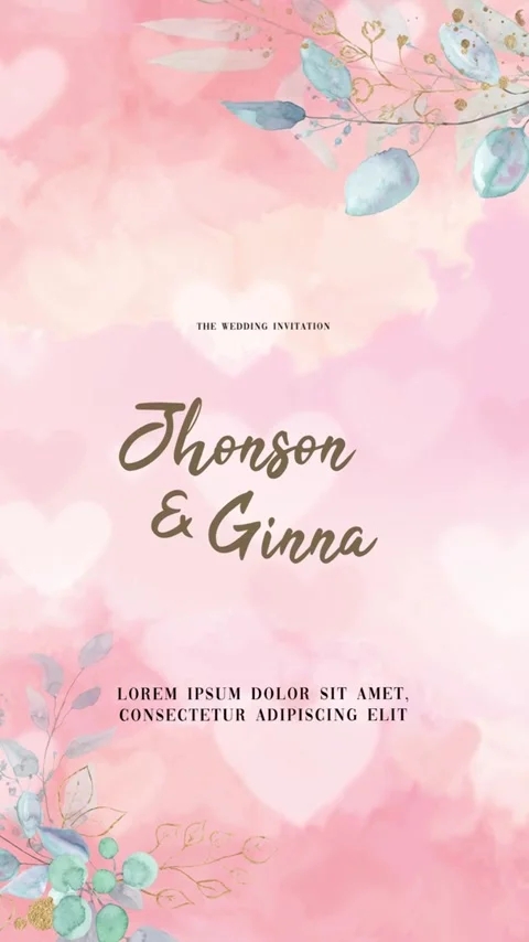 Wedding Invitation After Effects Templates Projects Pond5