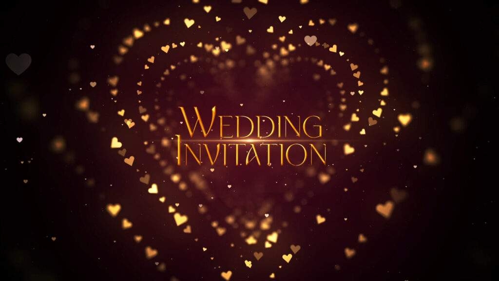 Wedding Invitation Free After Effects Template Pik Templates