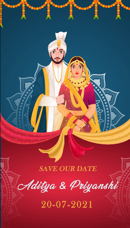Wedding Invitation Video Indian Style Free AE Template Studious31