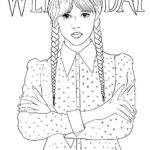 Wednesday Coloring Pages Coloring Home