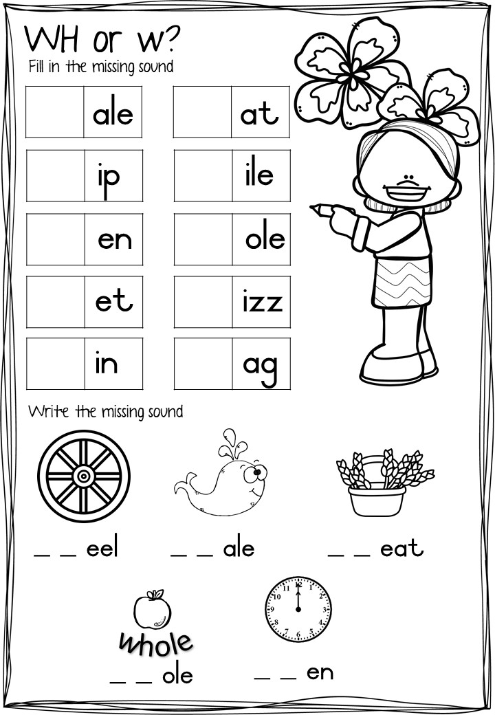 Wh Digraph Worksheets Wh Digraph Worksheets Digraphs Worksheets Digraph 