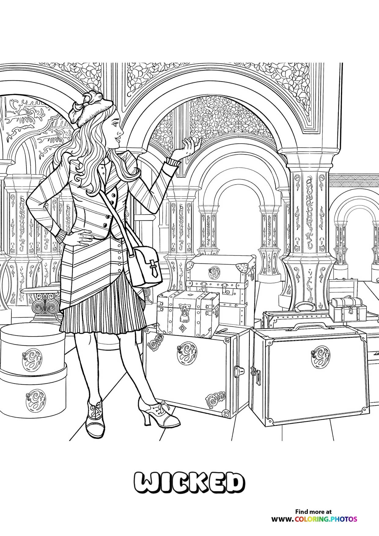 Wicked Coloring Pages