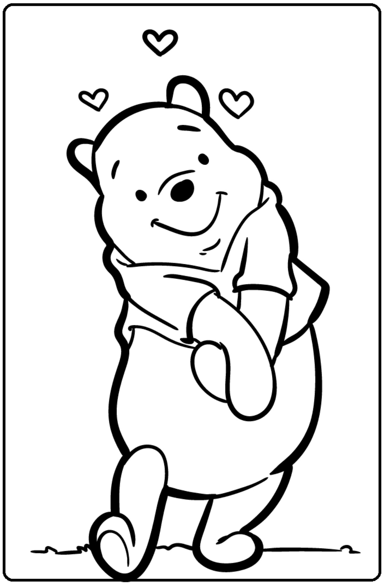 Pooh Coloring Pages