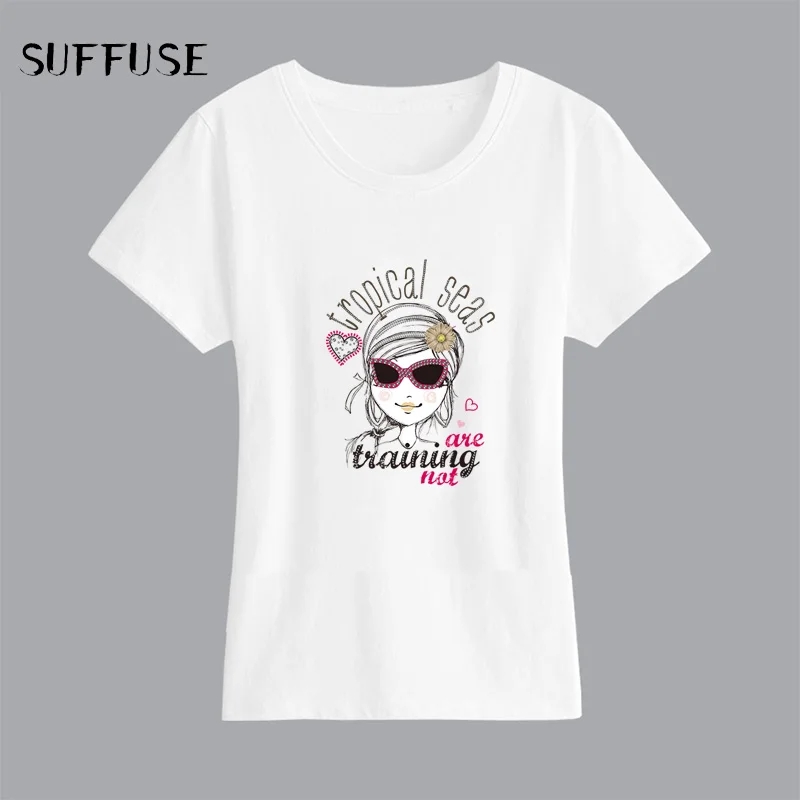 Women 39 s Fashion Print T Shirt Cartoon Female Print T Shirt For Women 