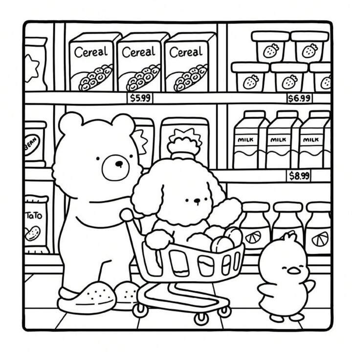Women 39 s Men 39 s Clothing Shop Online Fashion Cartoon Coloring Pages 