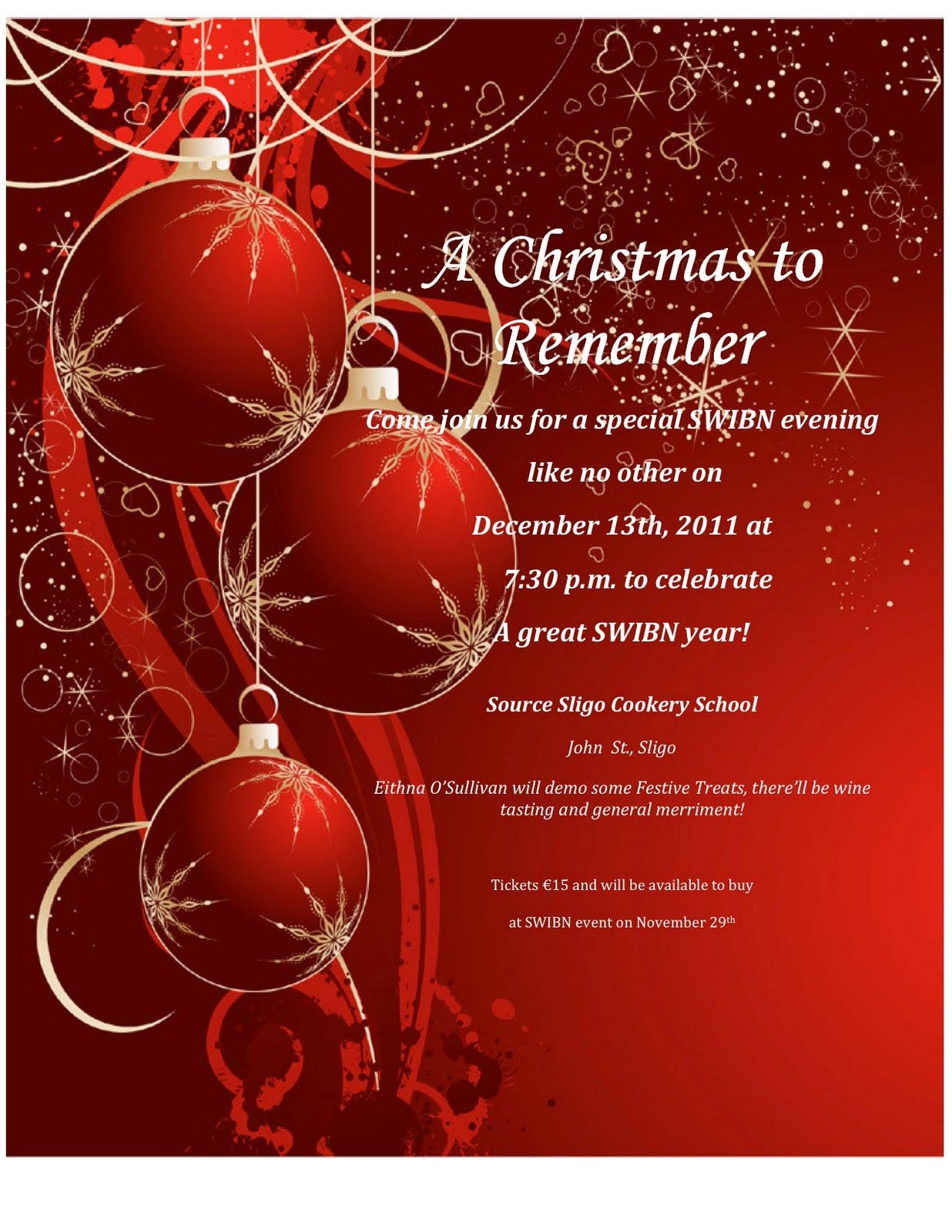 invitation card template word