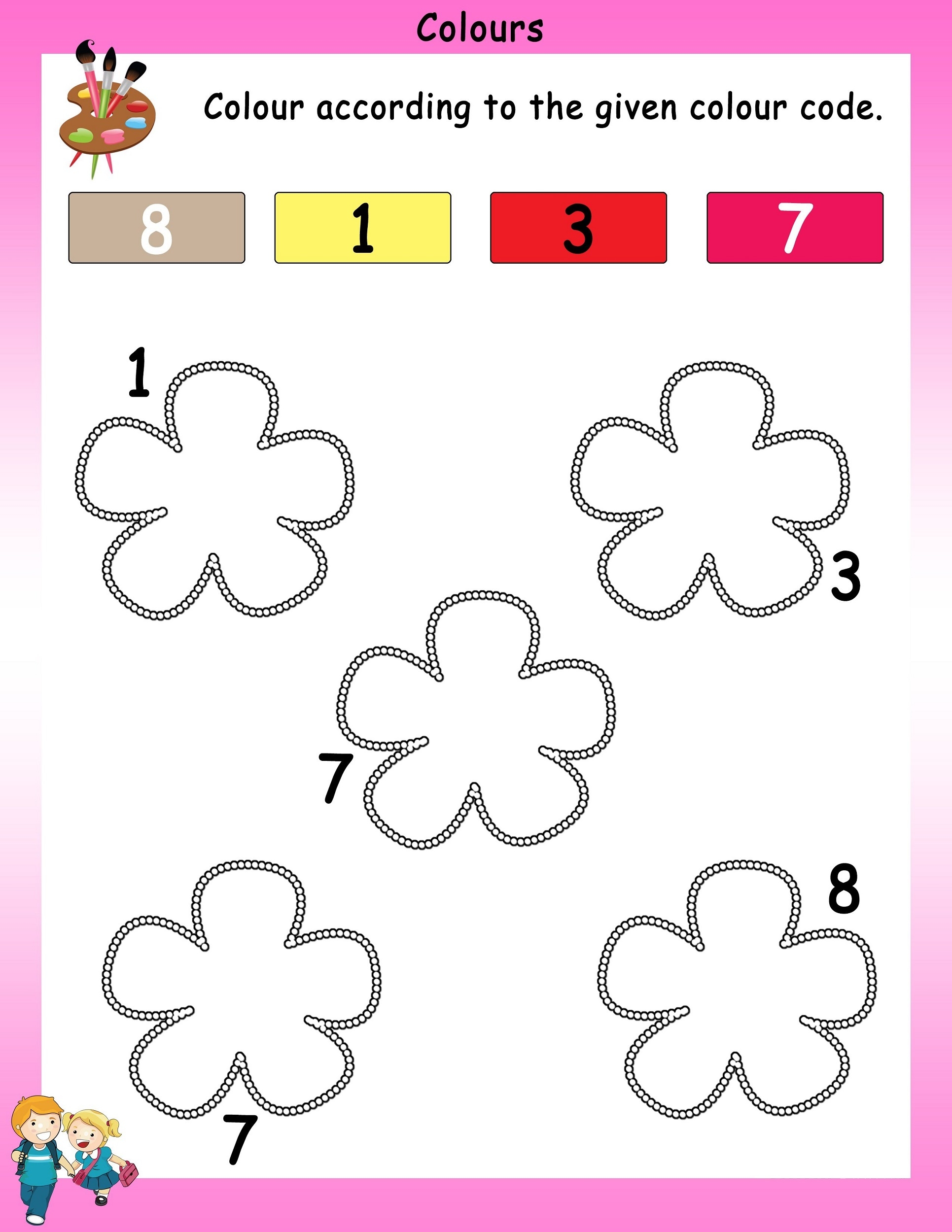 free printable worksheets for nursery