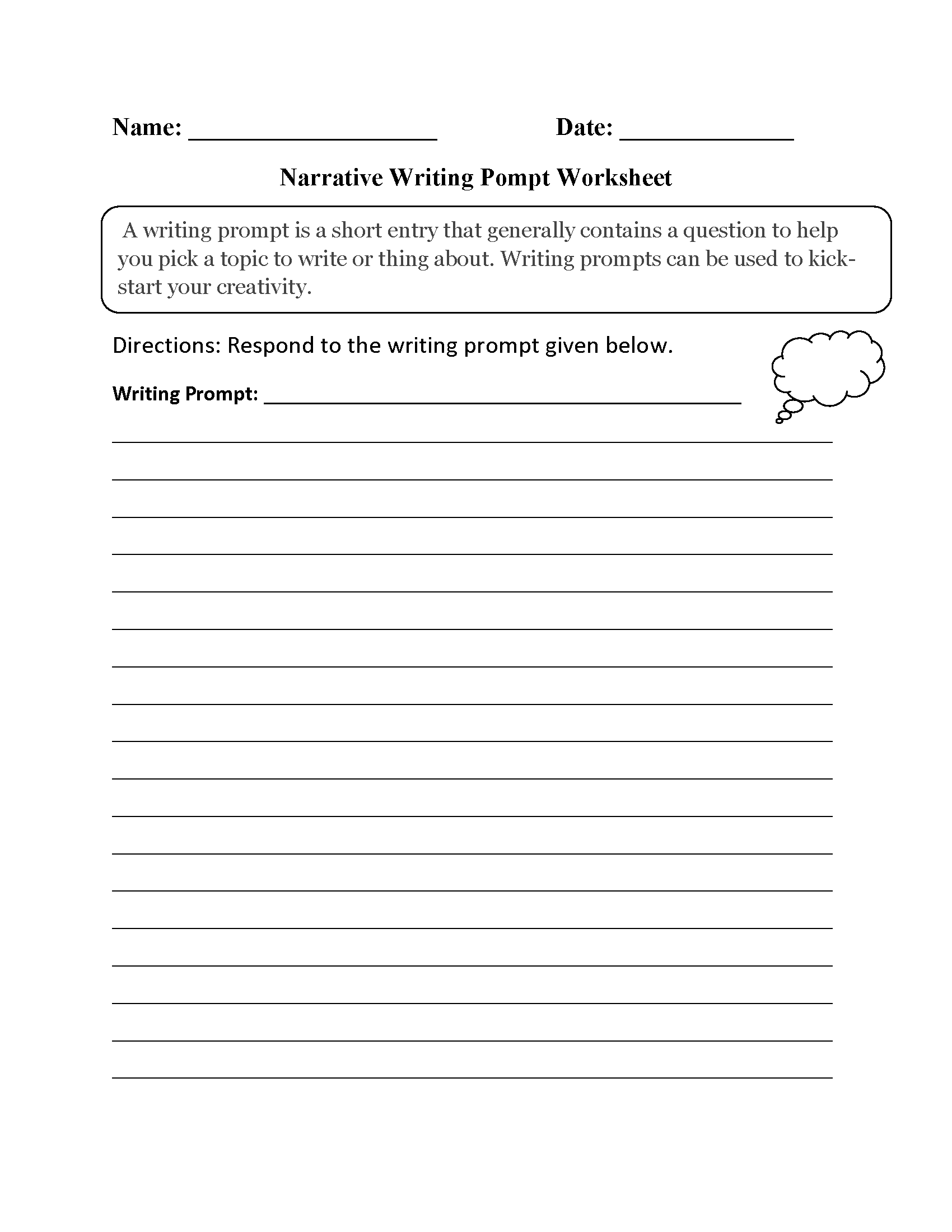 2nd grade writing worksheets