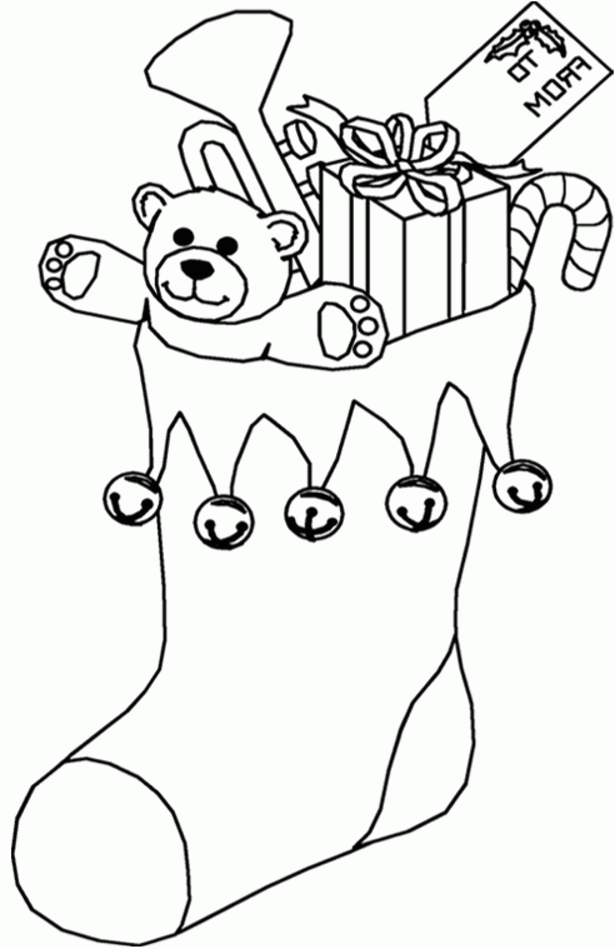 Xmas Coloring Pages Free Printable Coloring Home