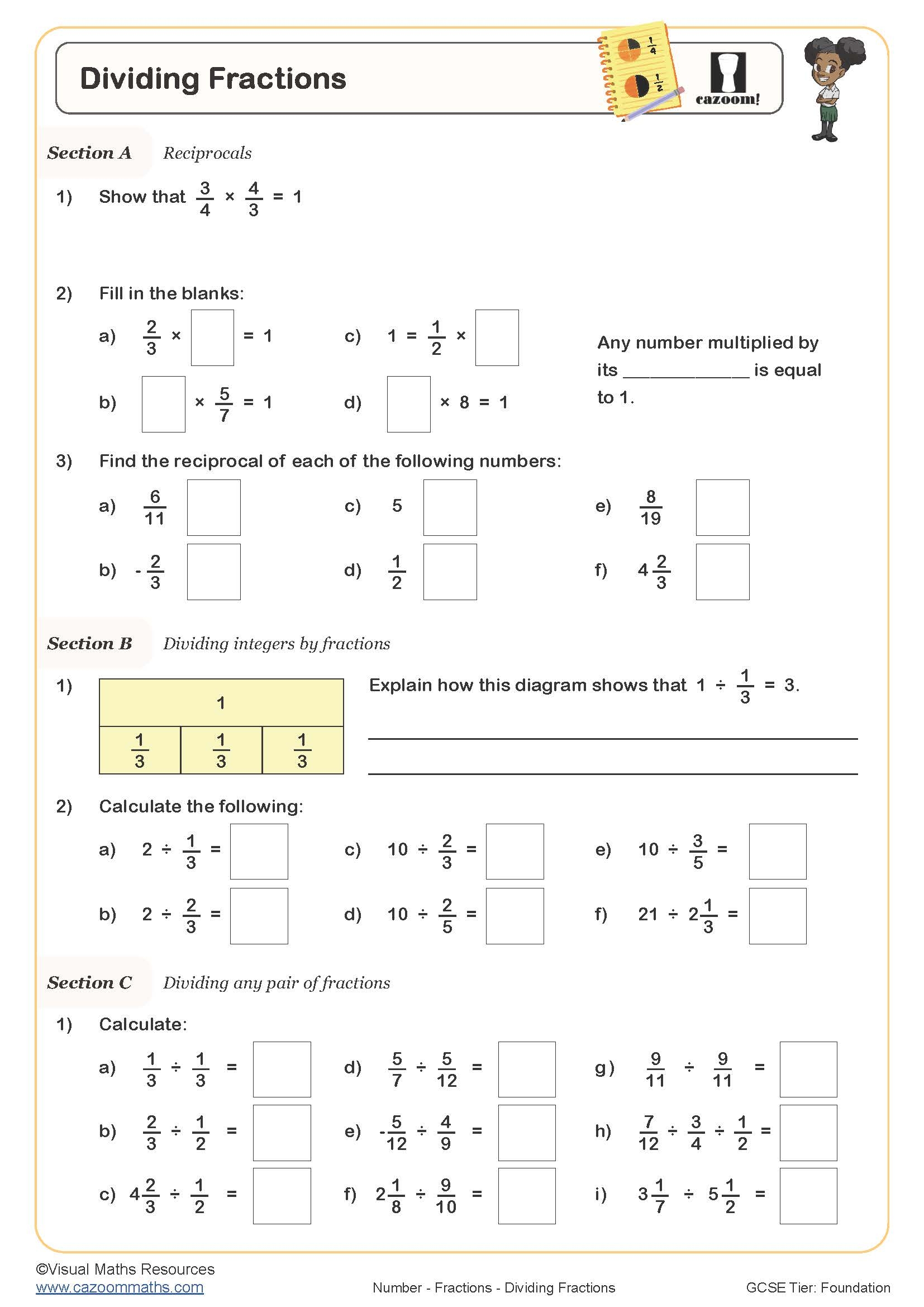 grade 7 maths worksheets with answers pdf