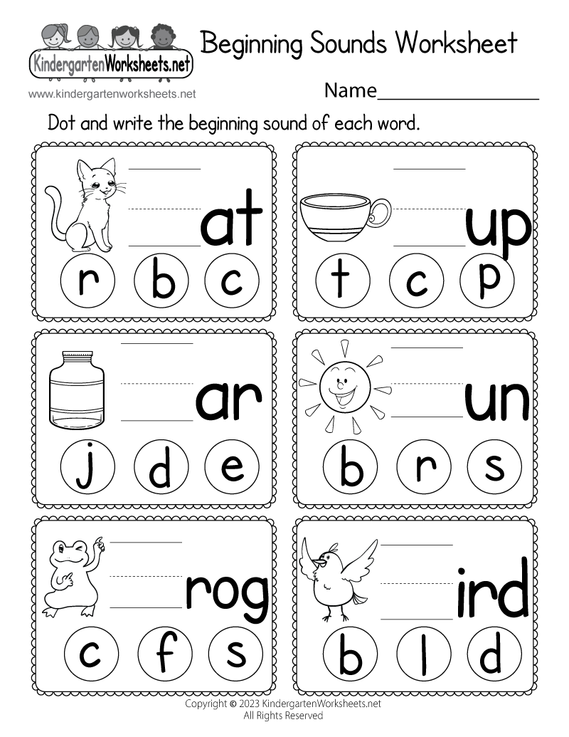 homeschool kindergarten worksheets free