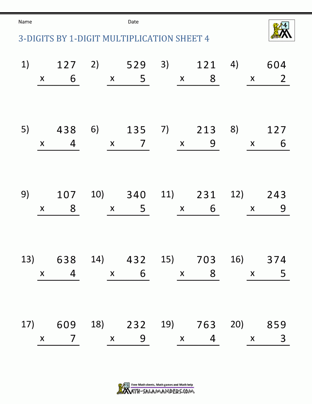 4th grade multiplication and division worksheets 4th grade multiplication and division worksheets