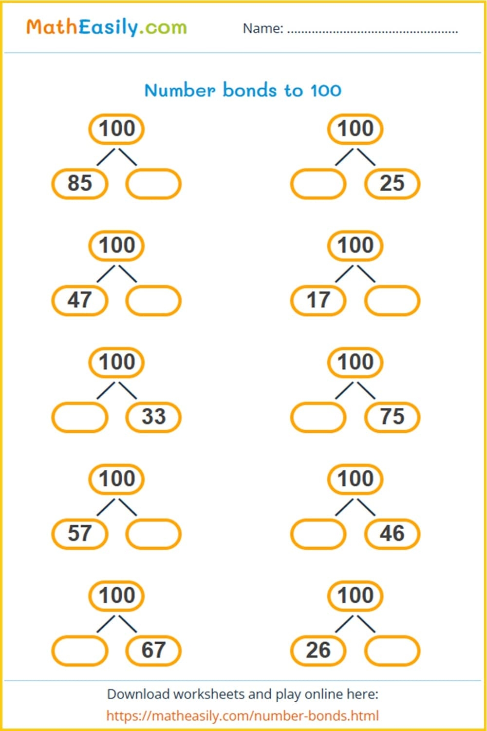pdf math worksheets